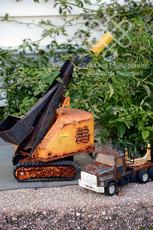 Rusty Beach Toys